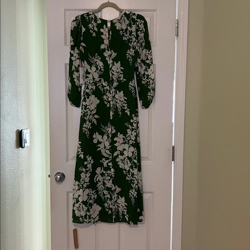 NWT- Reformation Forest Dress in Mystique